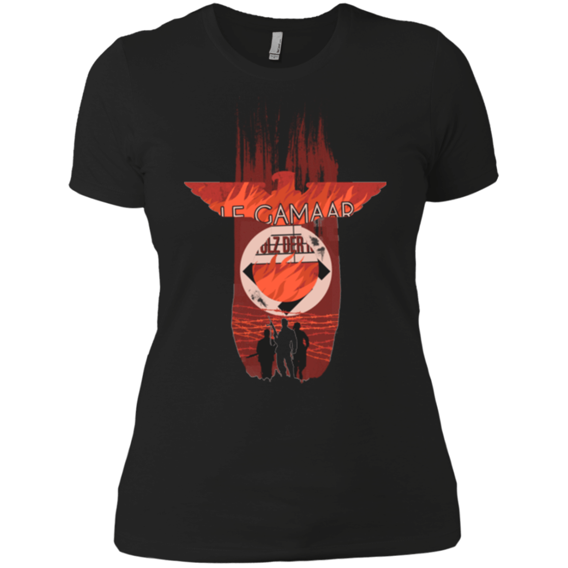 T-Shirts Black / X-Small The Basterds Women's Premium T-Shirt