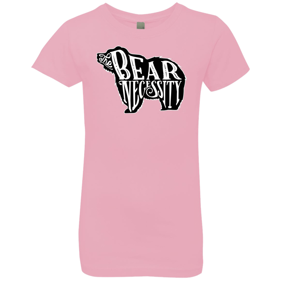 T-Shirts Light Pink / YXS The Bear Necessity Girls Premium T-Shirt
