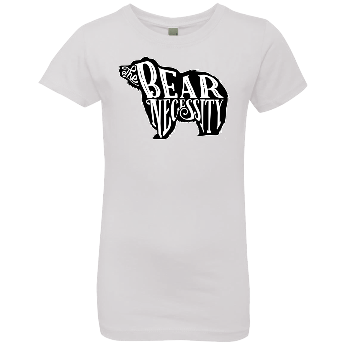 T-Shirts White / YXS The Bear Necessity Girls Premium T-Shirt
