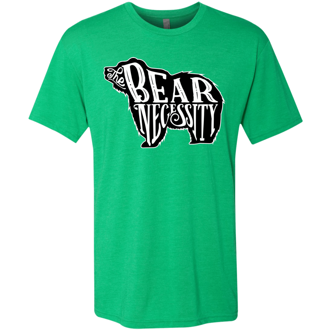 T-Shirts Envy / S The Bear Necessity Men's Triblend T-Shirt