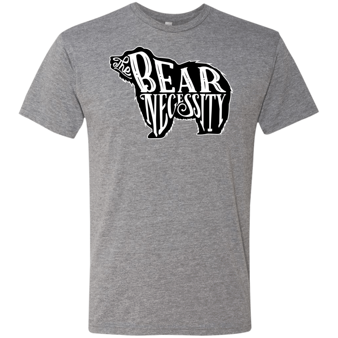 T-Shirts Premium Heather / S The Bear Necessity Men's Triblend T-Shirt