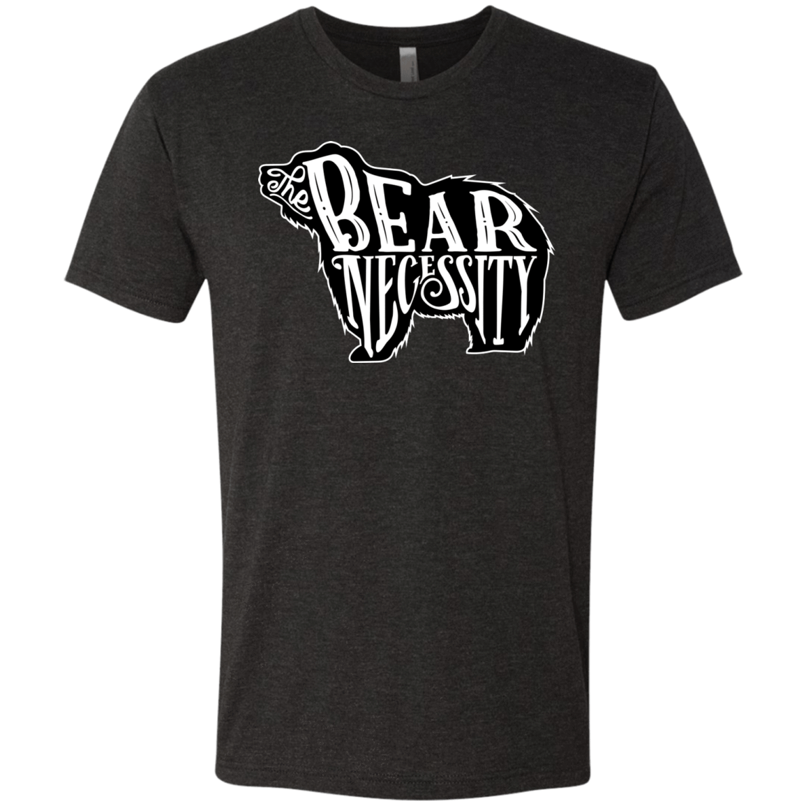 T-Shirts Vintage Black / S The Bear Necessity Men's Triblend T-Shirt