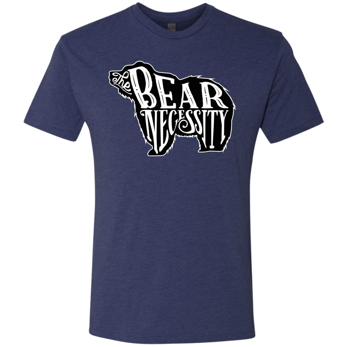 T-Shirts Vintage Navy / S The Bear Necessity Men's Triblend T-Shirt