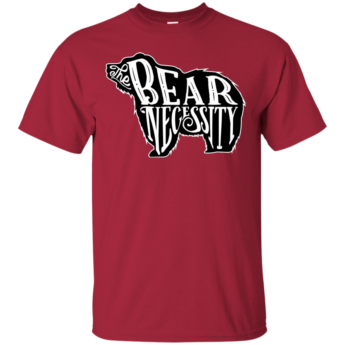 T-Shirts Cardinal / S The Bear Necessity T-Shirt
