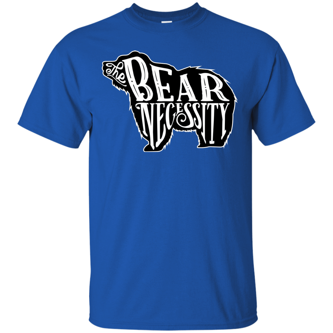 T-Shirts Royal / S The Bear Necessity T-Shirt