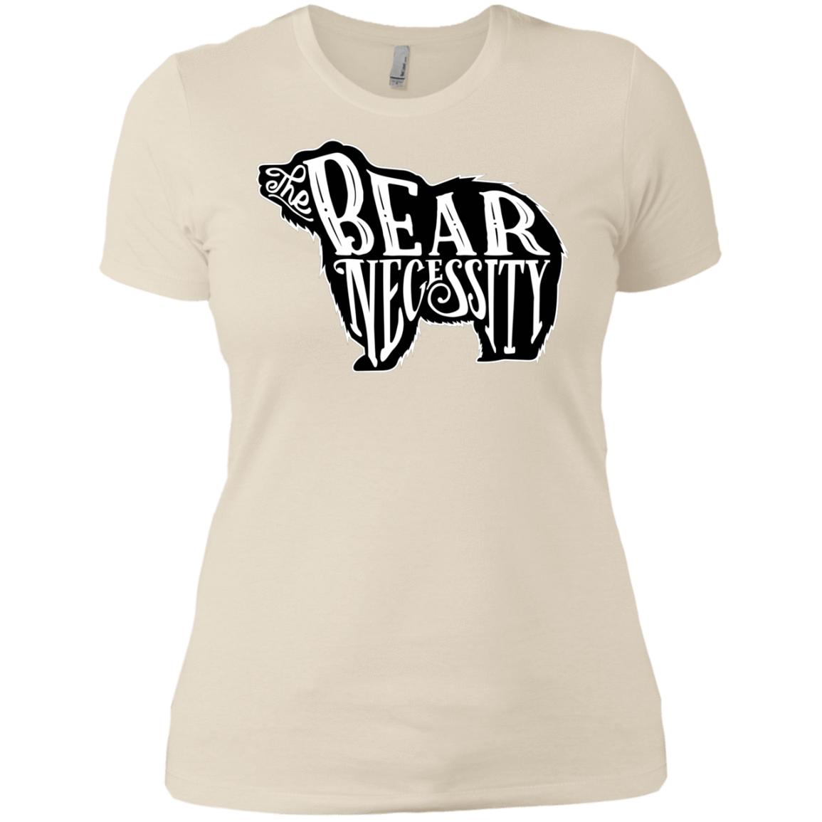 T-Shirts Ivory/ / X-Small The Bear Necessity Women's Premium T-Shirt