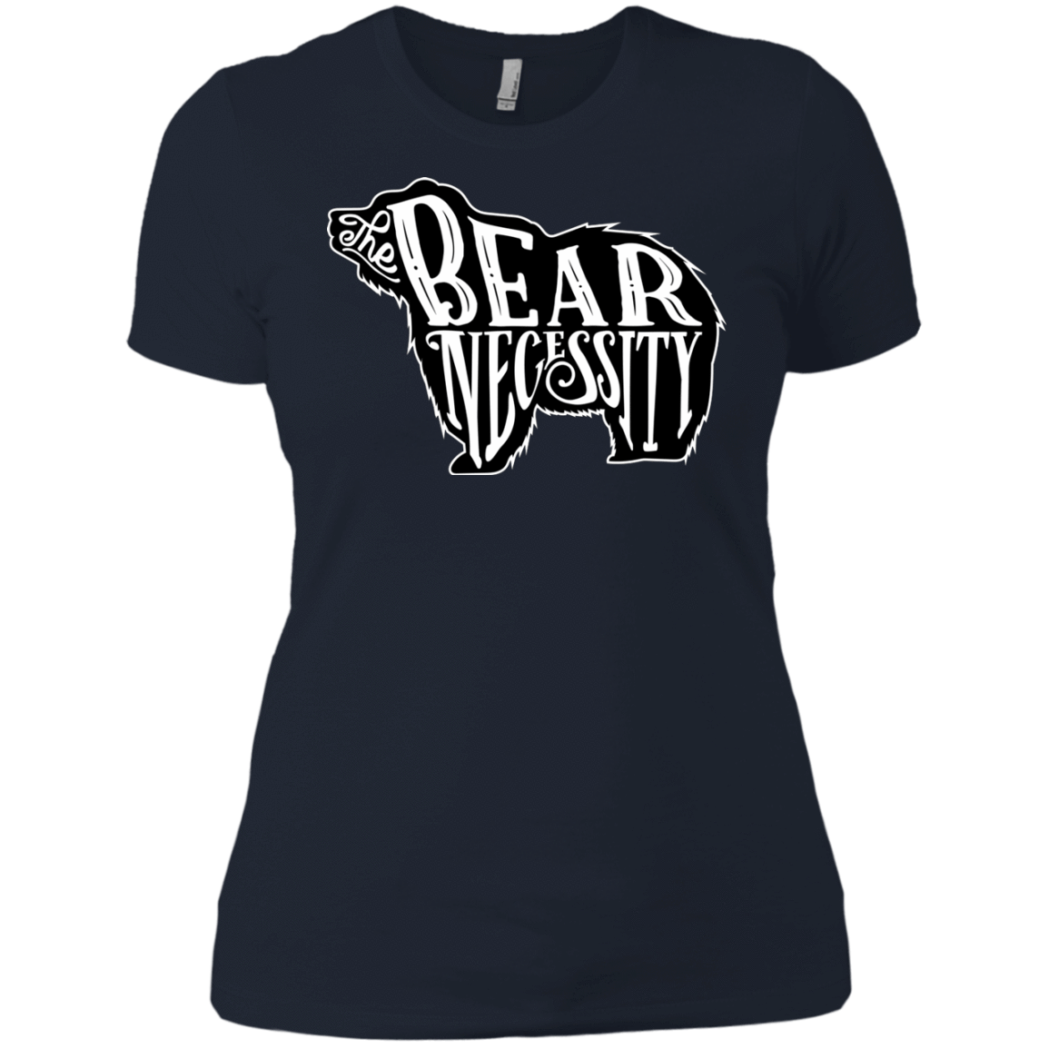 T-Shirts Midnight Navy / X-Small The Bear Necessity Women's Premium T-Shirt