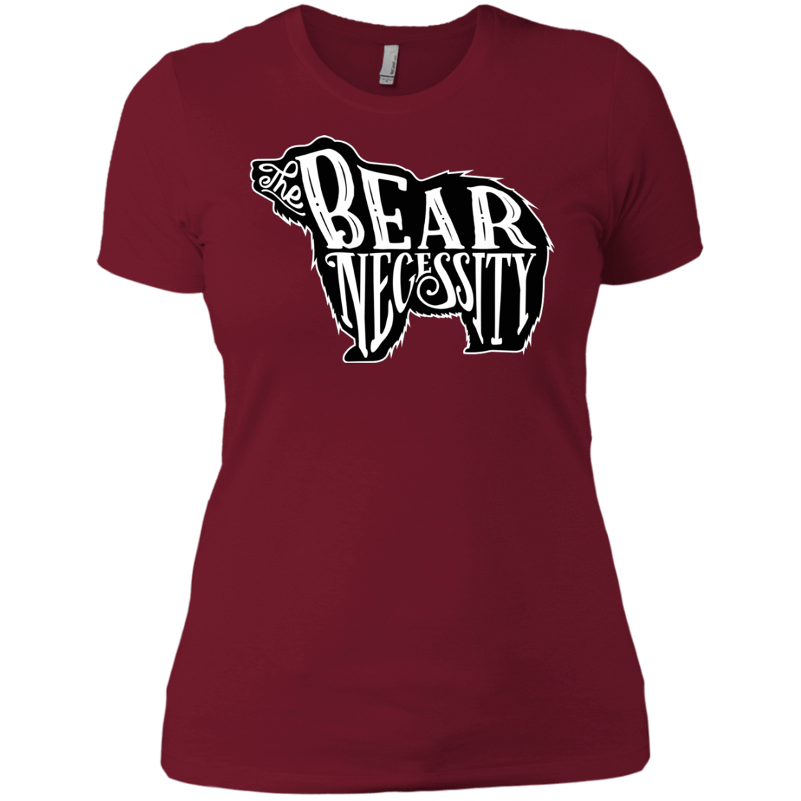 T-Shirts Scarlet / X-Small The Bear Necessity Women's Premium T-Shirt