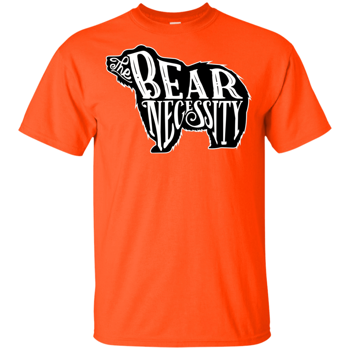 T-Shirts Orange / YXS The Bear Necessity Youth T-Shirt