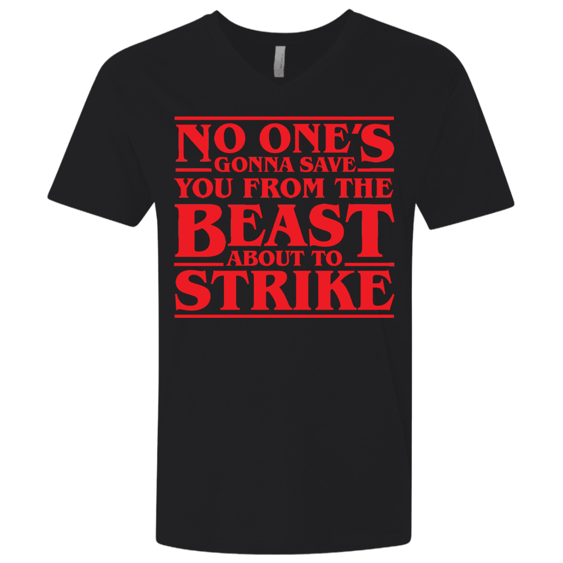 T-Shirts Black / X-Small The Beast Men's Premium V-Neck