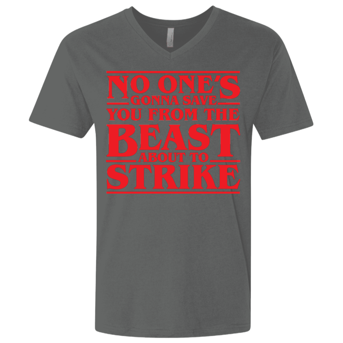 T-Shirts Heavy Metal / X-Small The Beast Men's Premium V-Neck