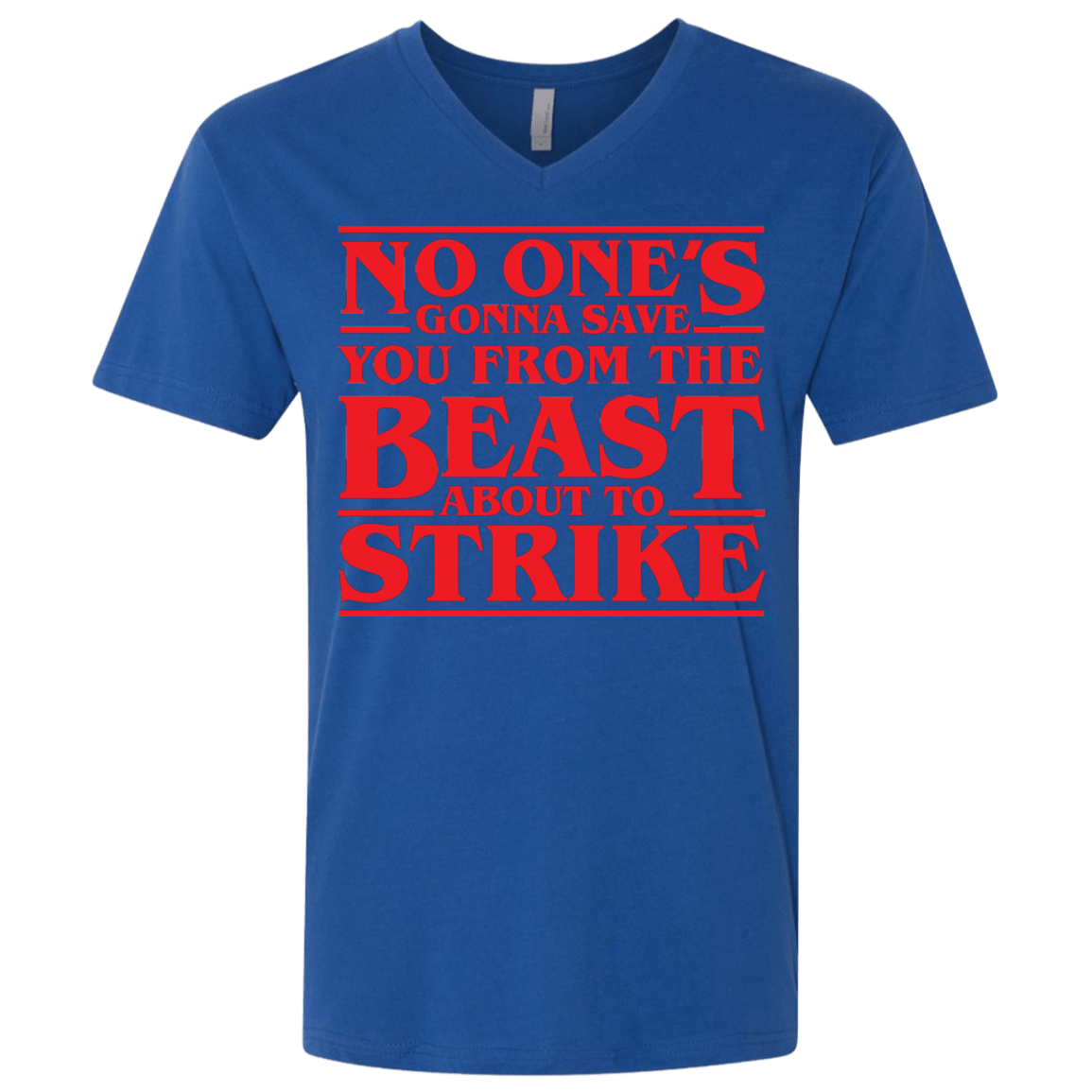 T-Shirts Royal / X-Small The Beast Men's Premium V-Neck