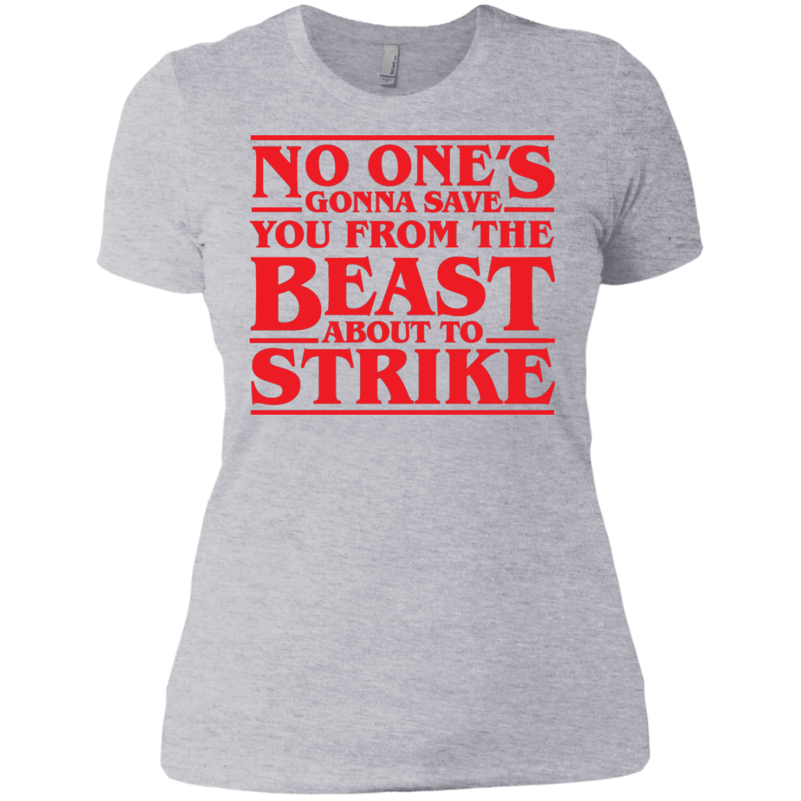 T-Shirts Heather Grey / X-Small The Beast Women's Premium T-Shirt