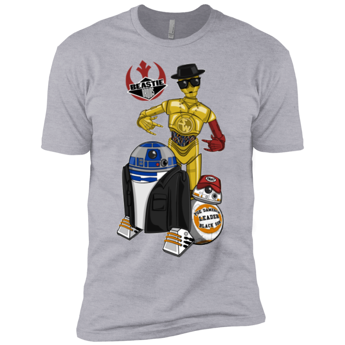 T-Shirts Heather Grey / YXS The Beastie Droids Boys Premium T-Shirt