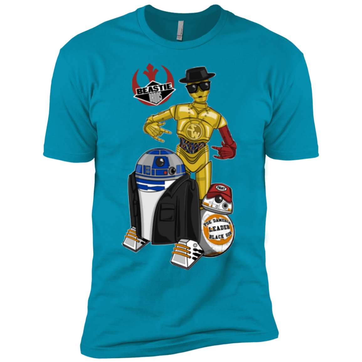T-Shirts Turquoise / YXS The Beastie Droids Boys Premium T-Shirt
