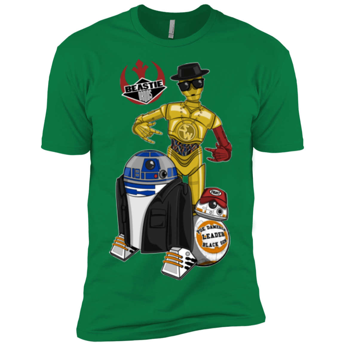 T-Shirts Kelly Green / X-Small The Beastie Droids Men's Premium T-Shirt