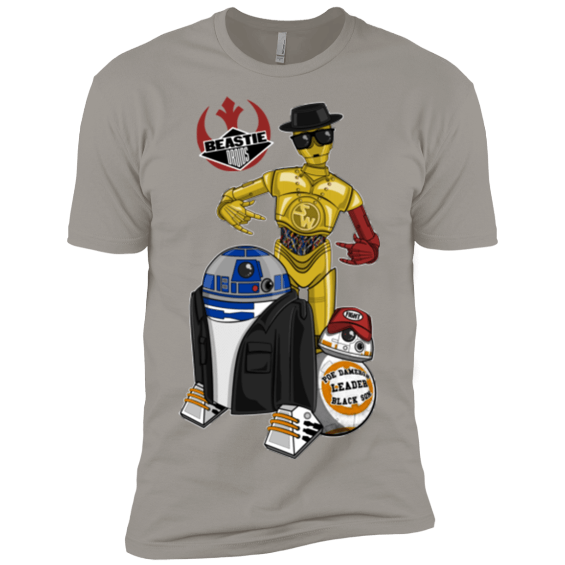 T-Shirts Light Grey / X-Small The Beastie Droids Men's Premium T-Shirt