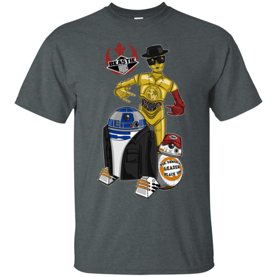 T-Shirts Dark Heather / Small The Beastie Droids T-Shirt