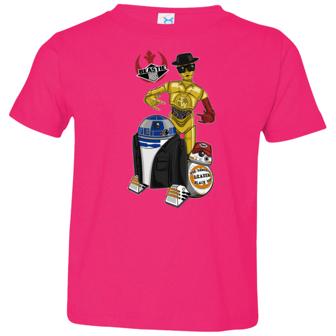 T-Shirts Hot Pink / 2T The Beastie Droids Toddler Premium T-Shirt