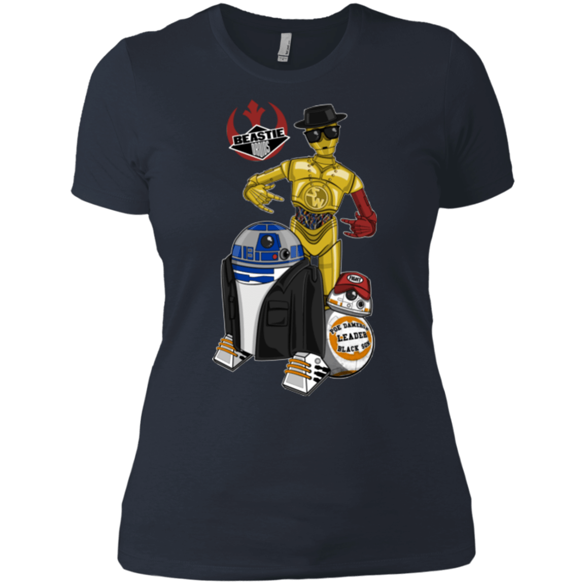 T-Shirts Indigo / X-Small The Beastie Droids Women's Premium T-Shirt