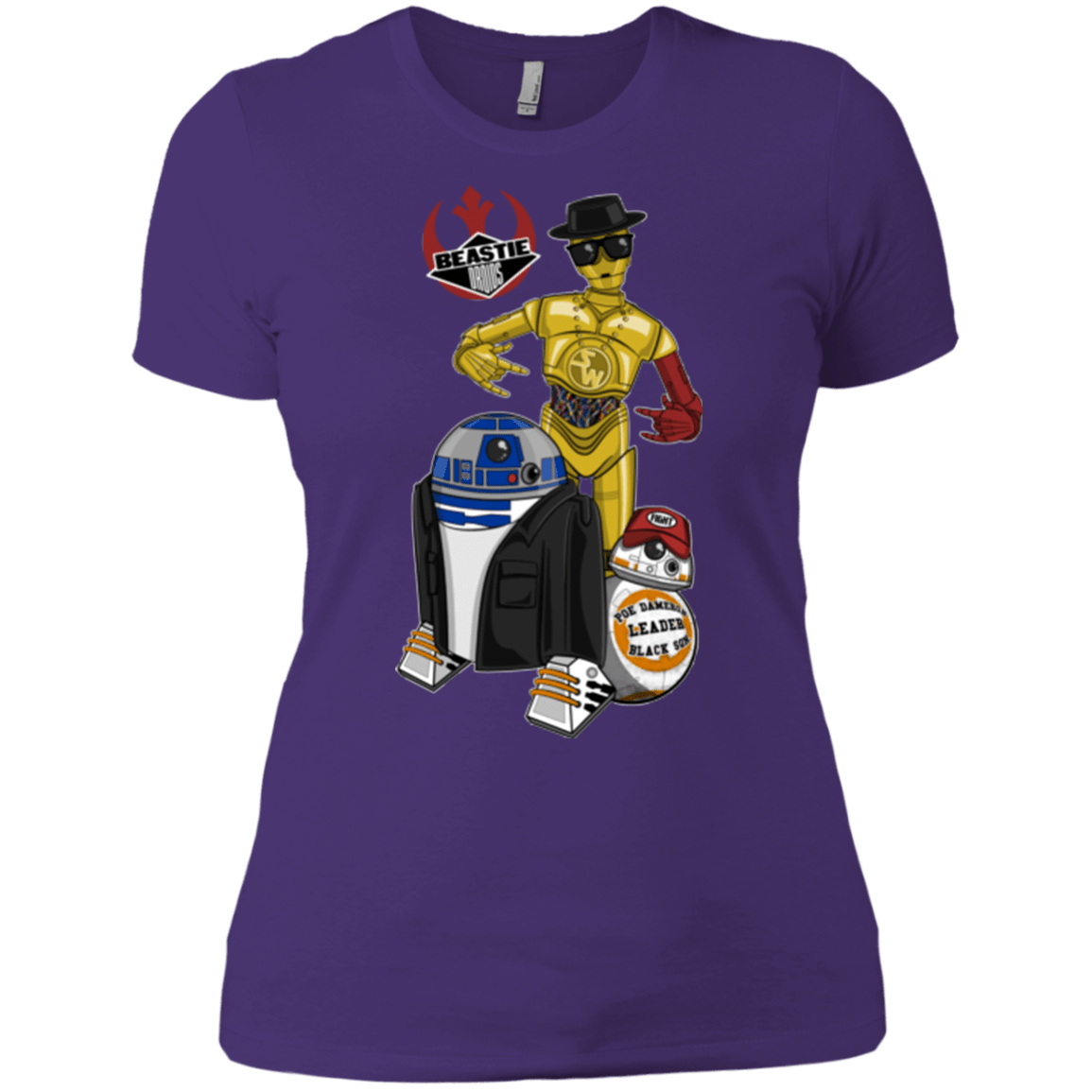 T-Shirts Purple / X-Small The Beastie Droids Women's Premium T-Shirt