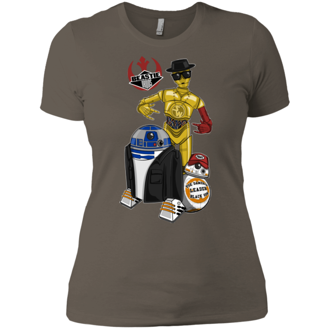 T-Shirts Warm Grey / X-Small The Beastie Droids Women's Premium T-Shirt