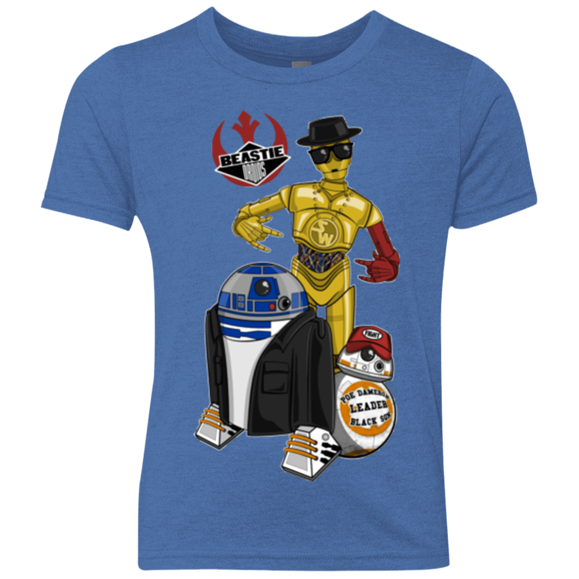 T-Shirts Vintage Royal / YXS The Beastie Droids Youth Triblend T-Shirt
