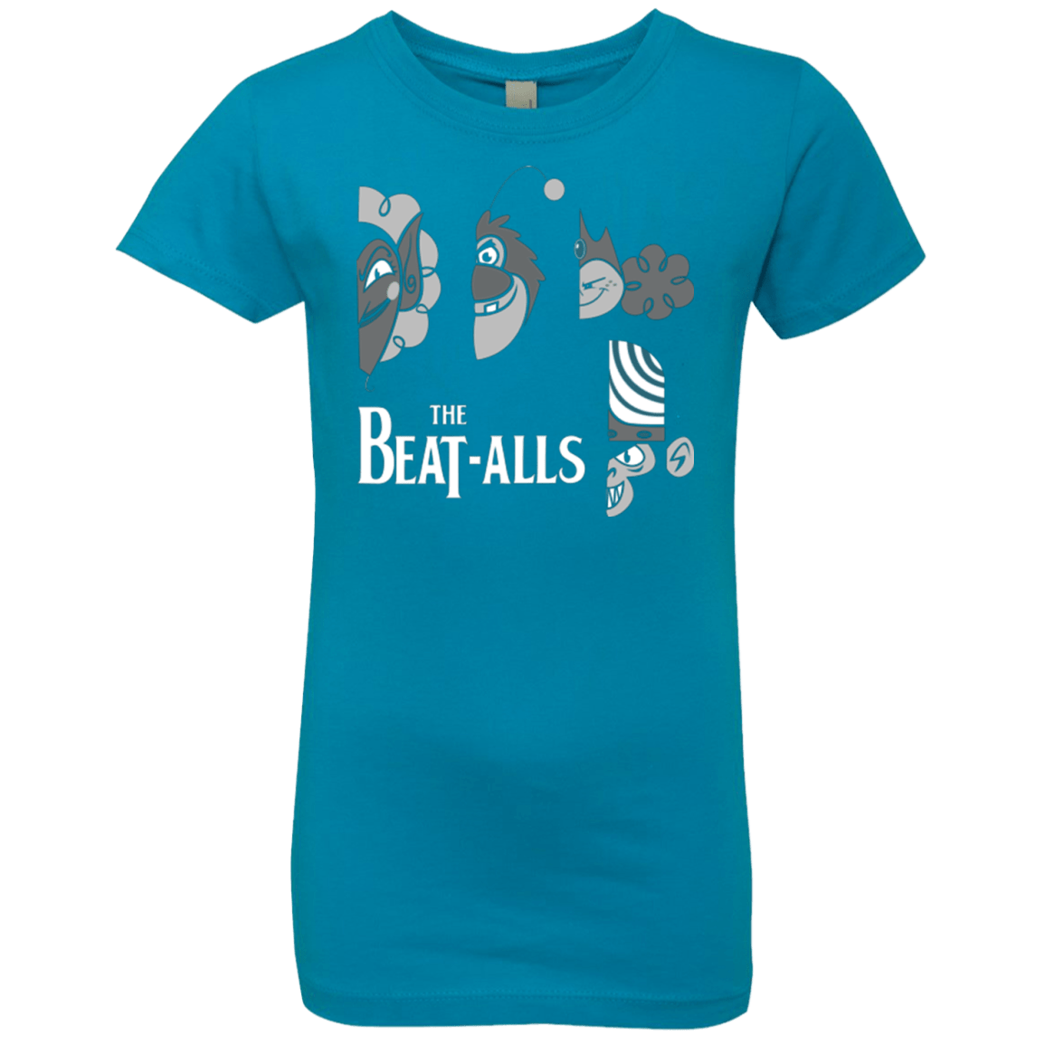 T-Shirts Turquoise / YXS The Beat Alls Girls Premium T-Shirt