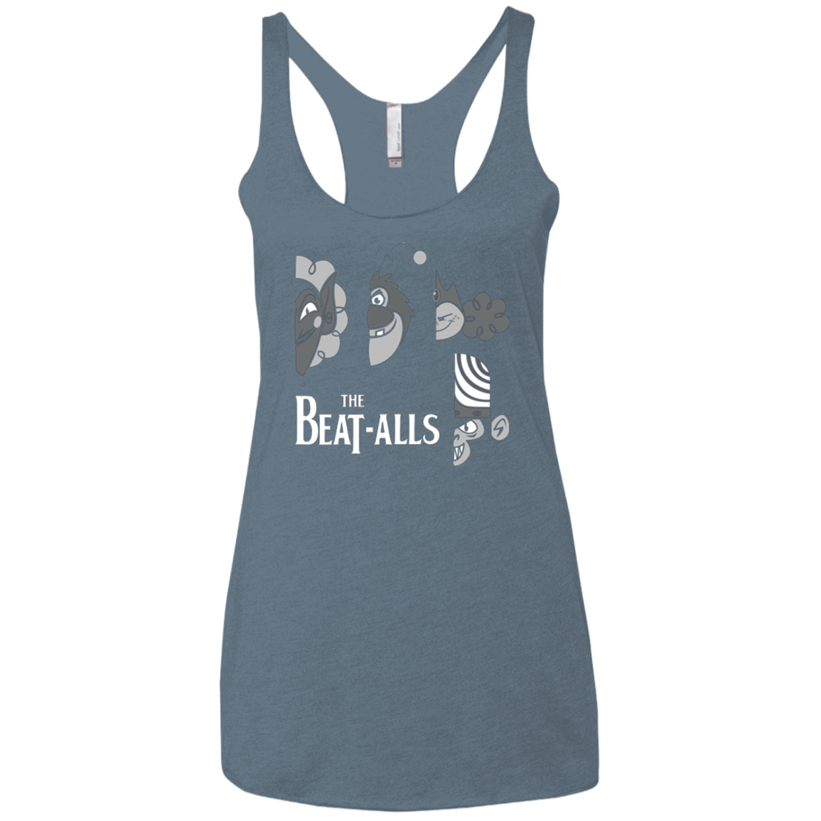 T-Shirts Indigo / X-Small The Beat Alls Women's Triblend Racerback Tank