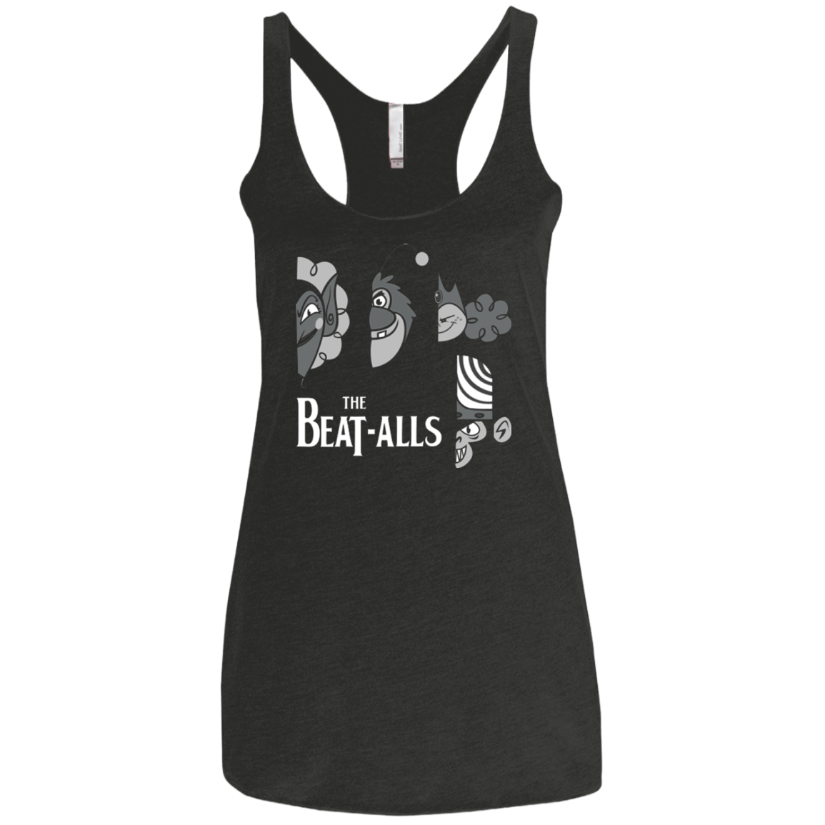 T-Shirts Vintage Black / X-Small The Beat Alls Women's Triblend Racerback Tank
