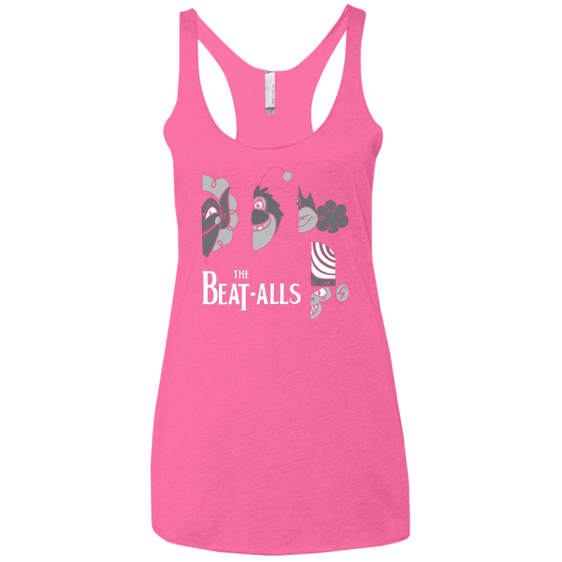 T-Shirts Vintage Pink / X-Small The Beat Alls Women's Triblend Racerback Tank