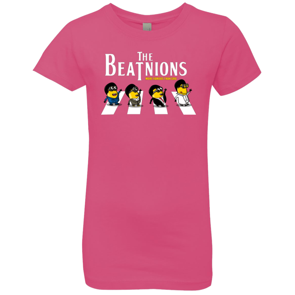 T-Shirts Hot Pink / YXS The Beatnions Girls Premium T-Shirt