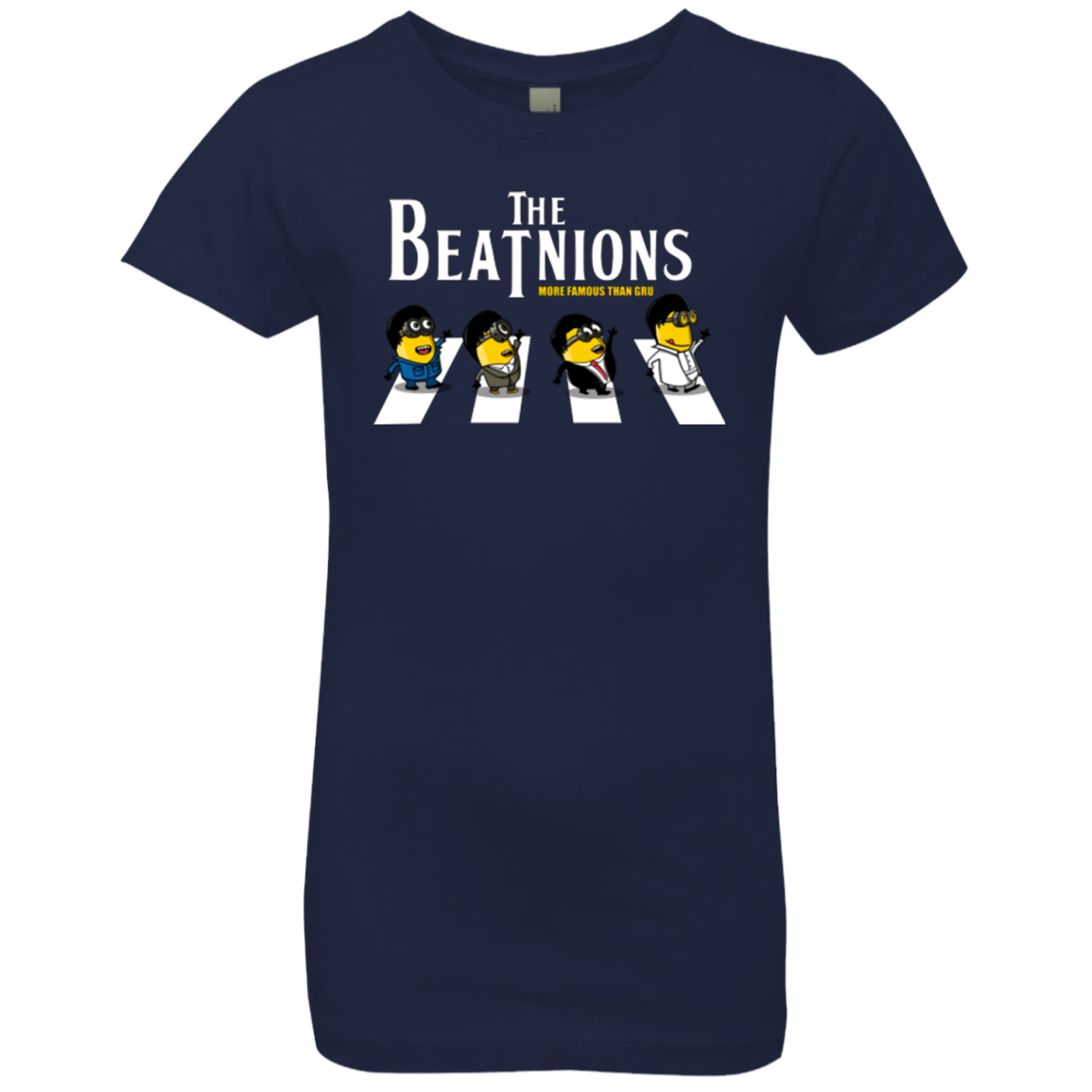 T-Shirts Midnight Navy / YXS The Beatnions Girls Premium T-Shirt