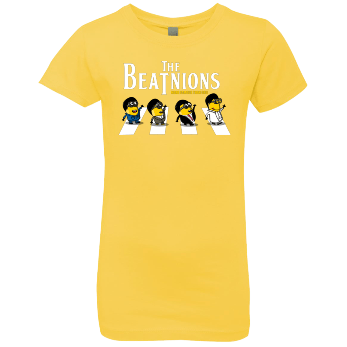 T-Shirts Vibrant Yellow / YXS The Beatnions Girls Premium T-Shirt