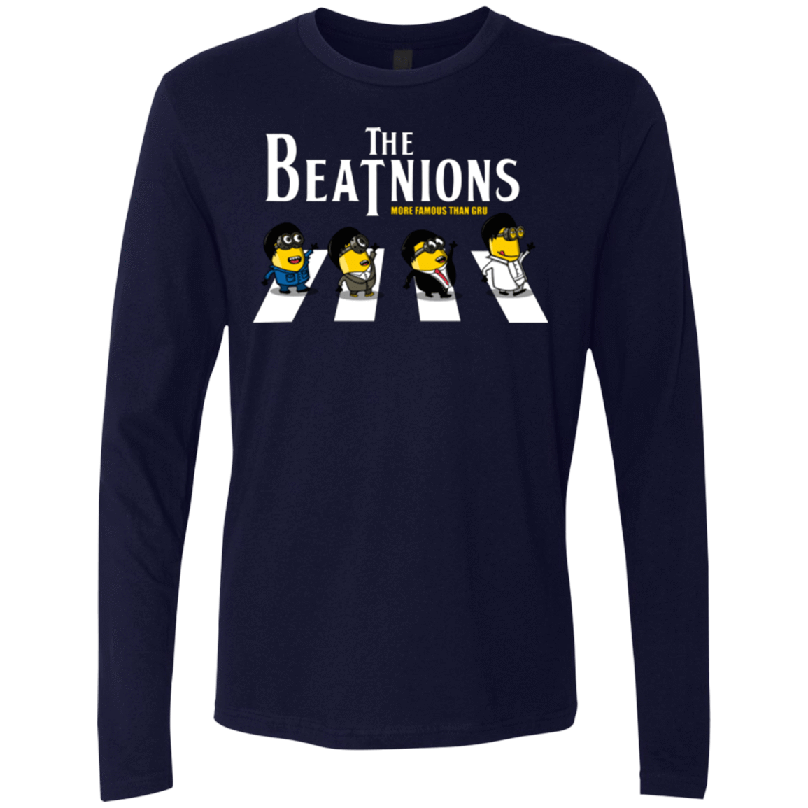 T-Shirts Midnight Navy / Small The Beatnions Men's Premium Long Sleeve