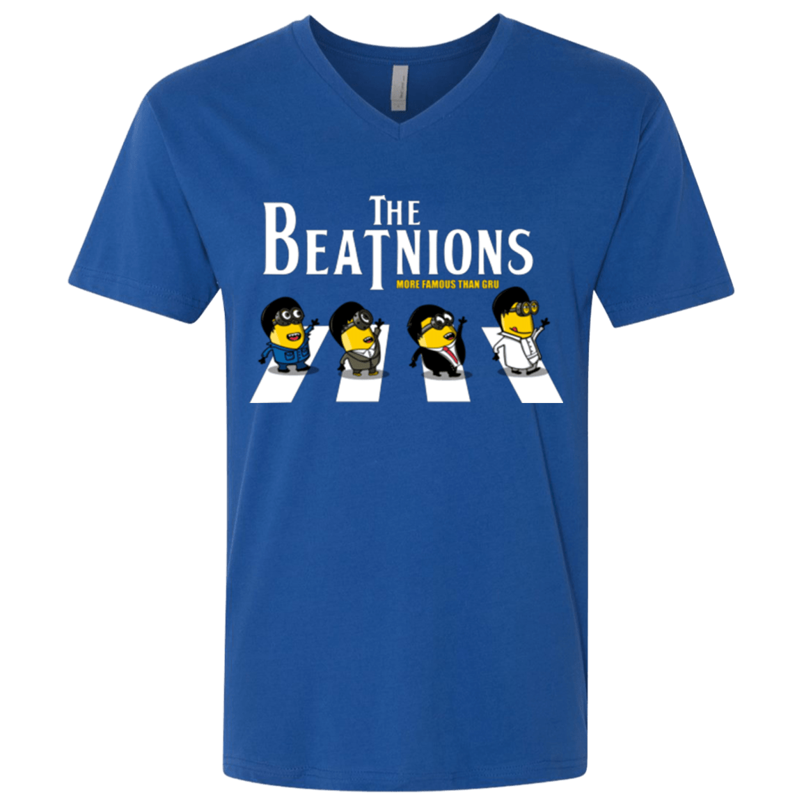 T-Shirts Royal / X-Small The Beatnions Men's Premium V-Neck