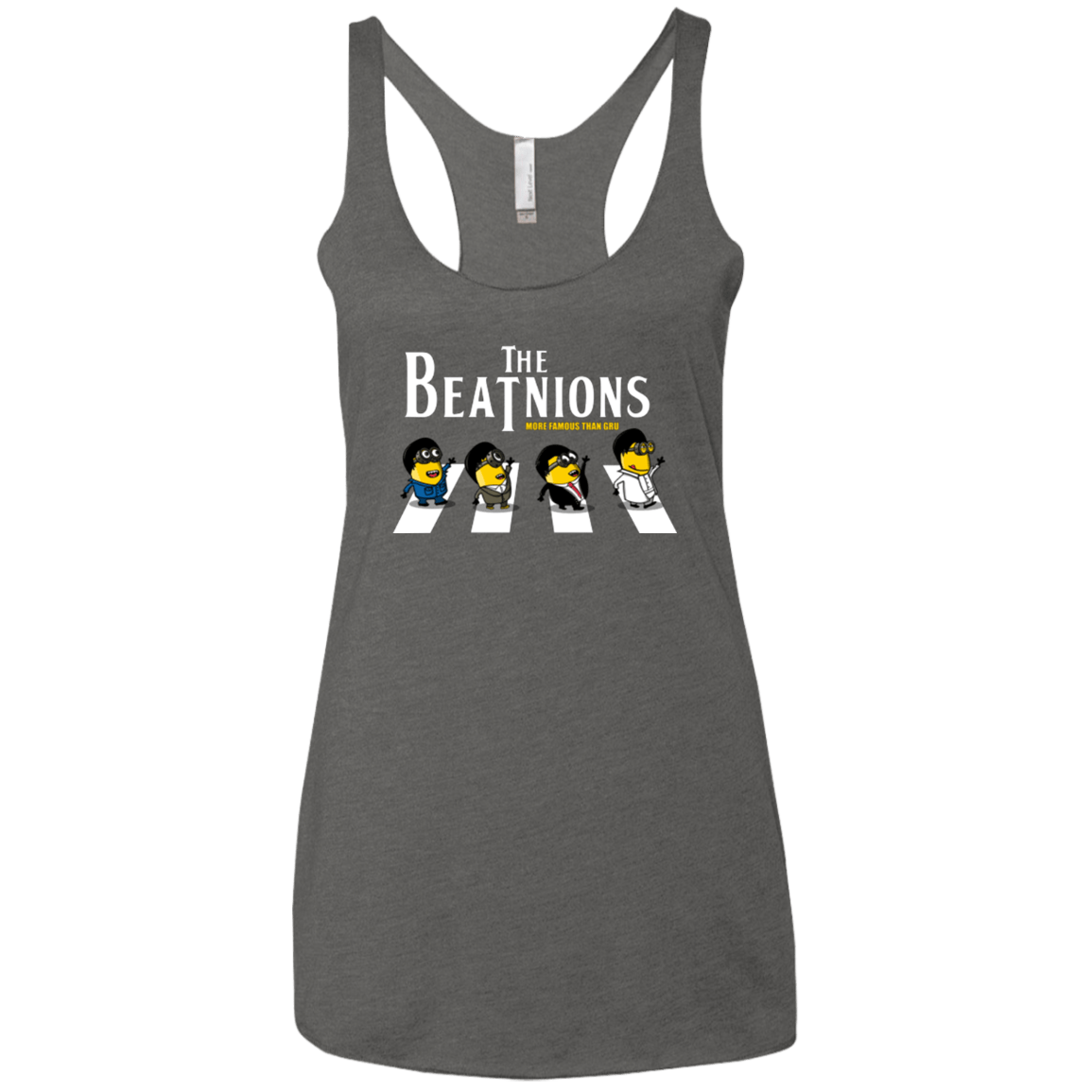 T-Shirts Premium Heather / X-Small The Beatnions Women's Triblend Racerback Tank