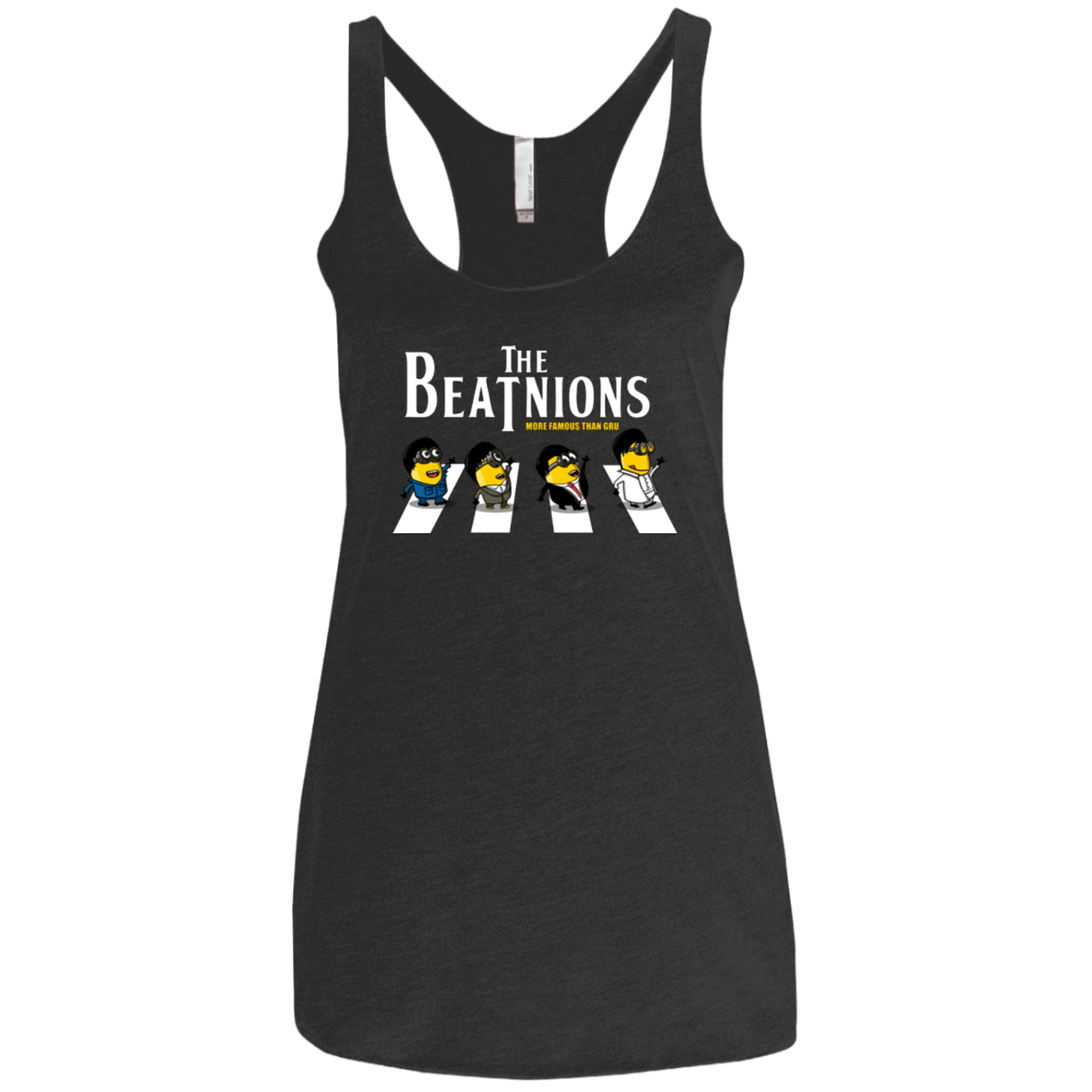 T-Shirts Vintage Black / X-Small The Beatnions Women's Triblend Racerback Tank