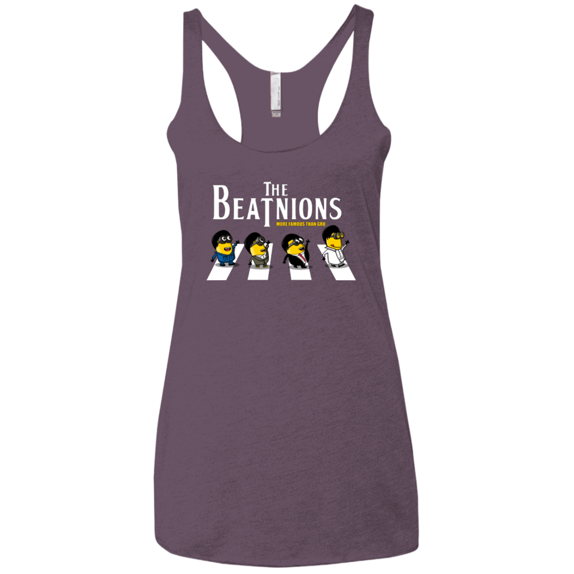 T-Shirts Vintage Purple / X-Small The Beatnions Women's Triblend Racerback Tank