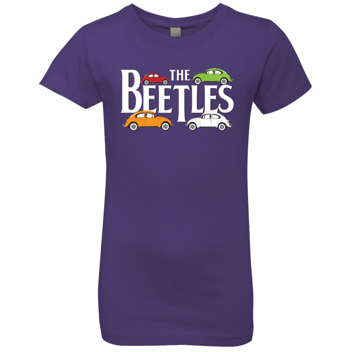 T-Shirts Purple Rush / YXS The Beetles Girls Premium T-Shirt