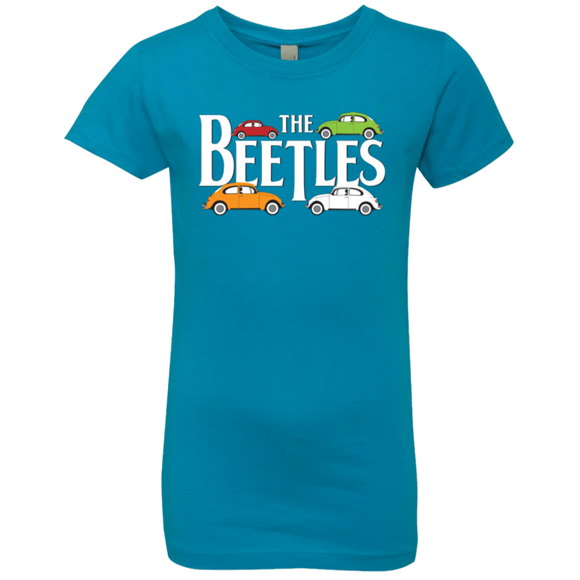 T-Shirts Turquoise / YXS The Beetles Girls Premium T-Shirt