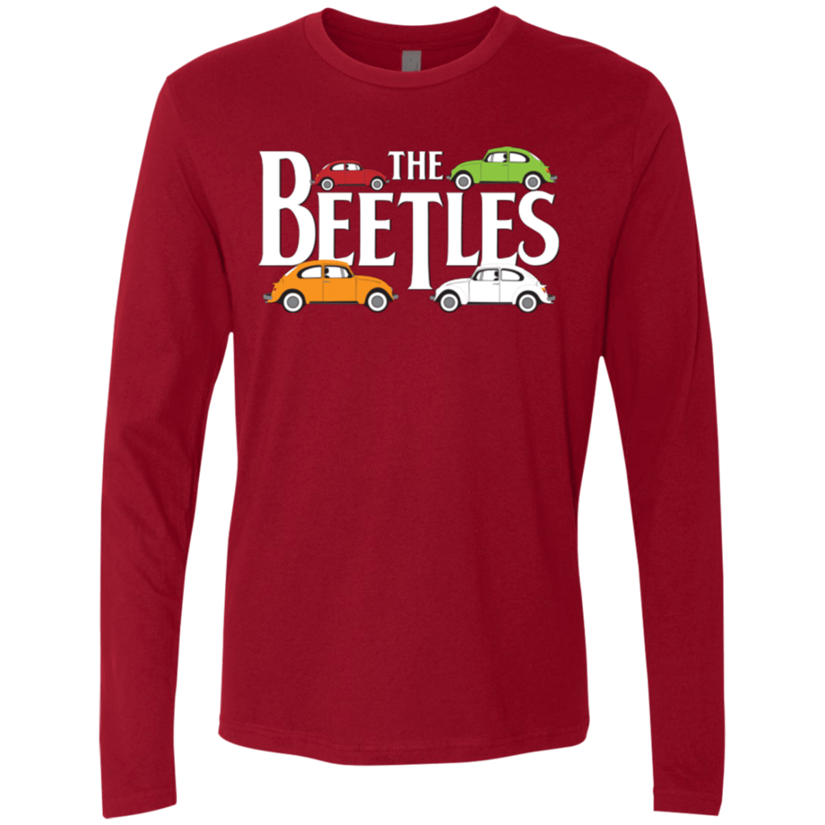 T-Shirts Cardinal / Small The Beetles Men's Premium Long Sleeve