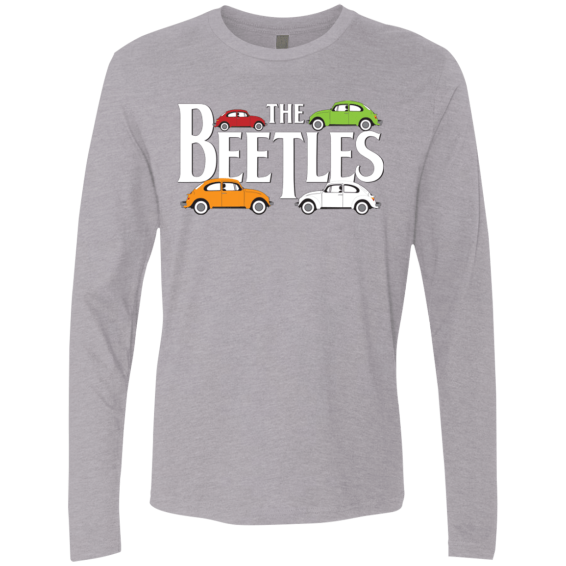 T-Shirts Heather Grey / Small The Beetles Men's Premium Long Sleeve