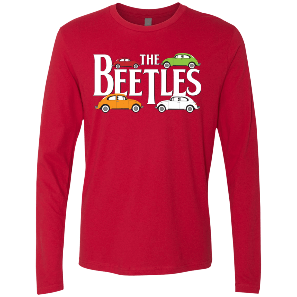 T-Shirts Red / Small The Beetles Men's Premium Long Sleeve