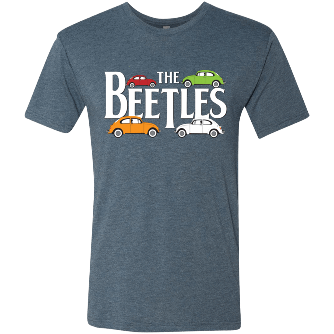 T-Shirts Indigo / Small The Beetles Men's Triblend T-Shirt
