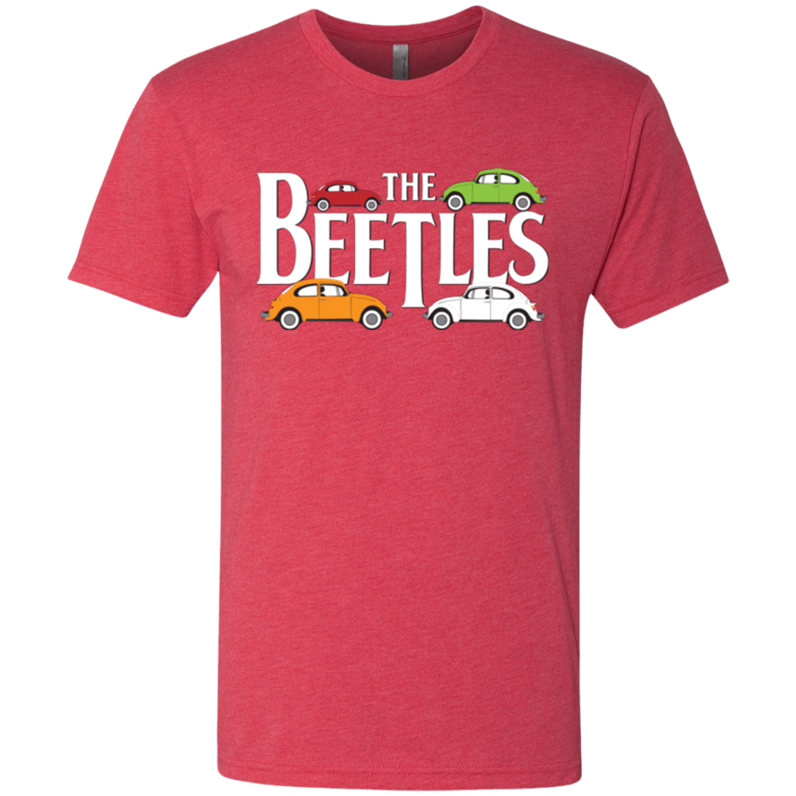 T-Shirts Vintage Red / Small The Beetles Men's Triblend T-Shirt