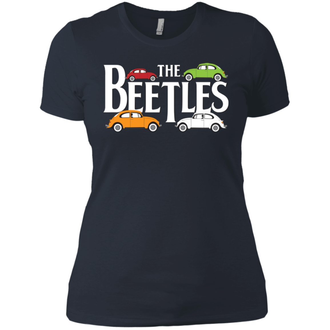 T-Shirts Indigo / X-Small The Beetles Women's Premium T-Shirt