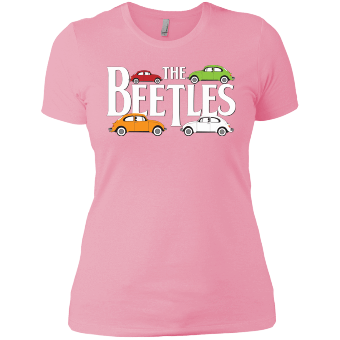 T-Shirts Light Pink / X-Small The Beetles Women's Premium T-Shirt