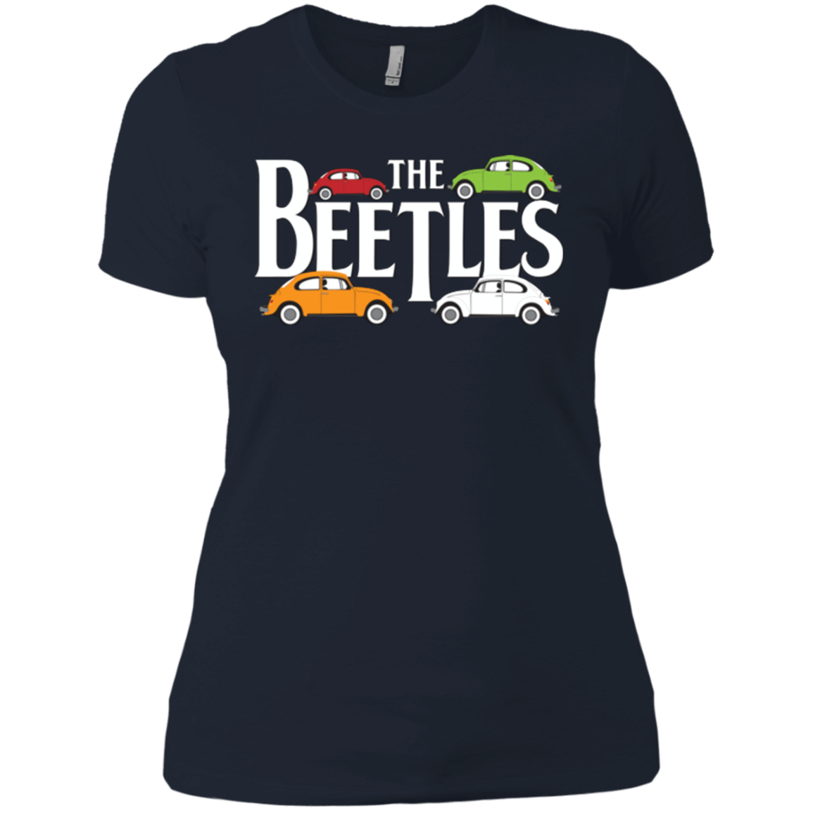 T-Shirts Midnight Navy / X-Small The Beetles Women's Premium T-Shirt