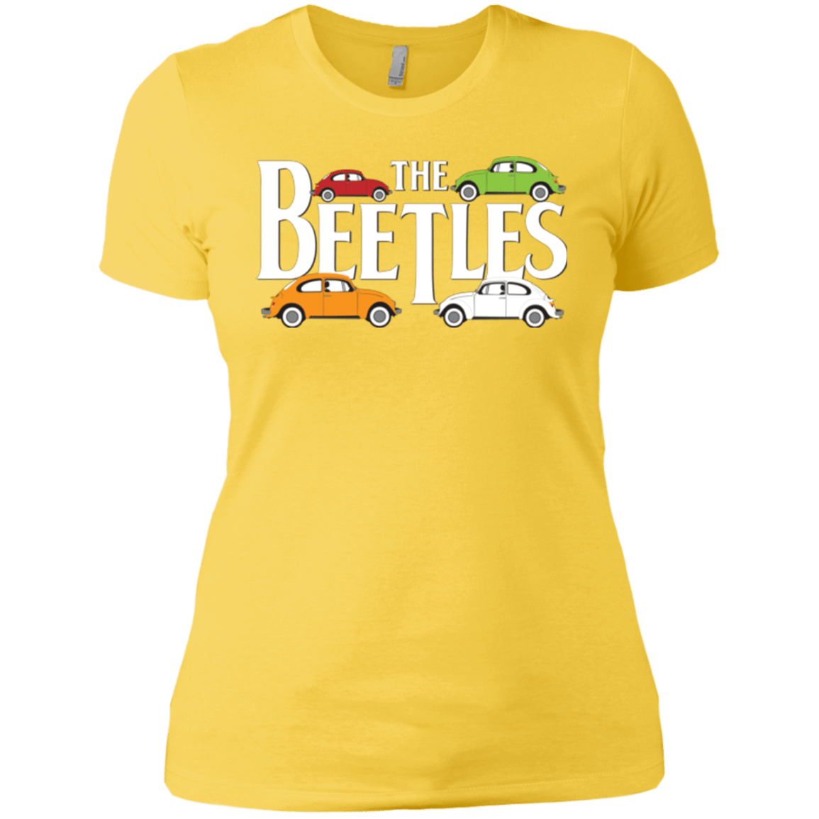 T-Shirts Vibrant Yellow / X-Small The Beetles Women's Premium T-Shirt